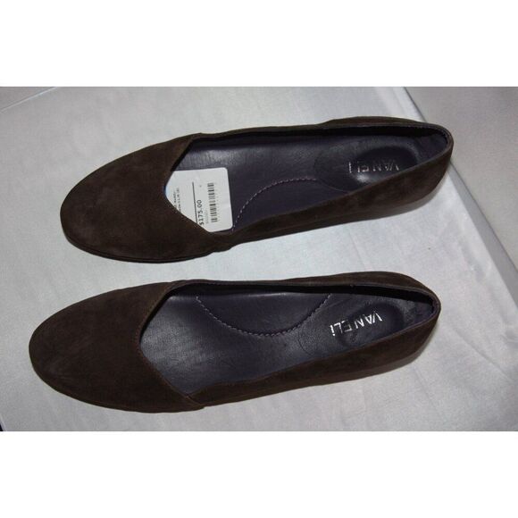 Vaneli Neddy Fango Women's 11M suede wedges - Display Model (new) - Picture 3 of 6